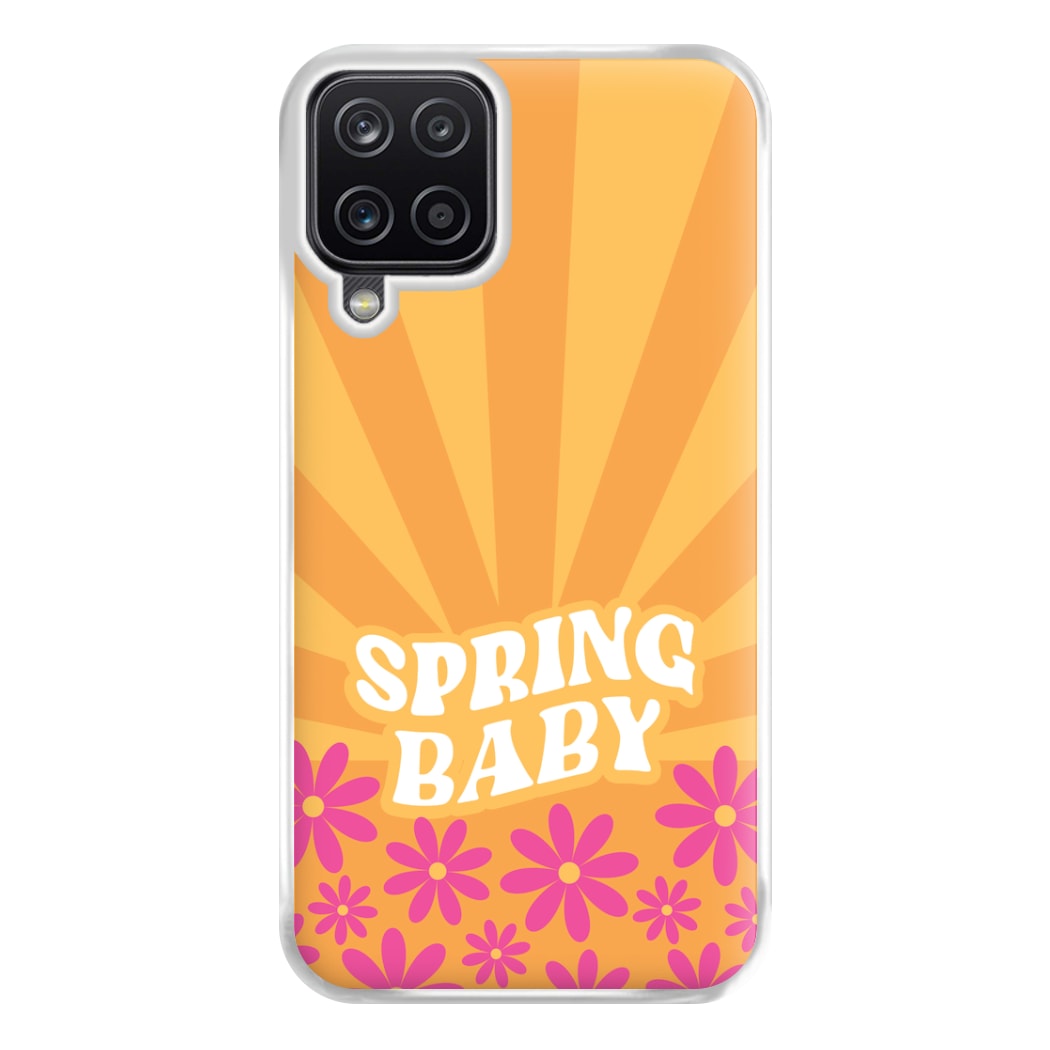 Spring Baby Retro Phone Case for Galaxy A12