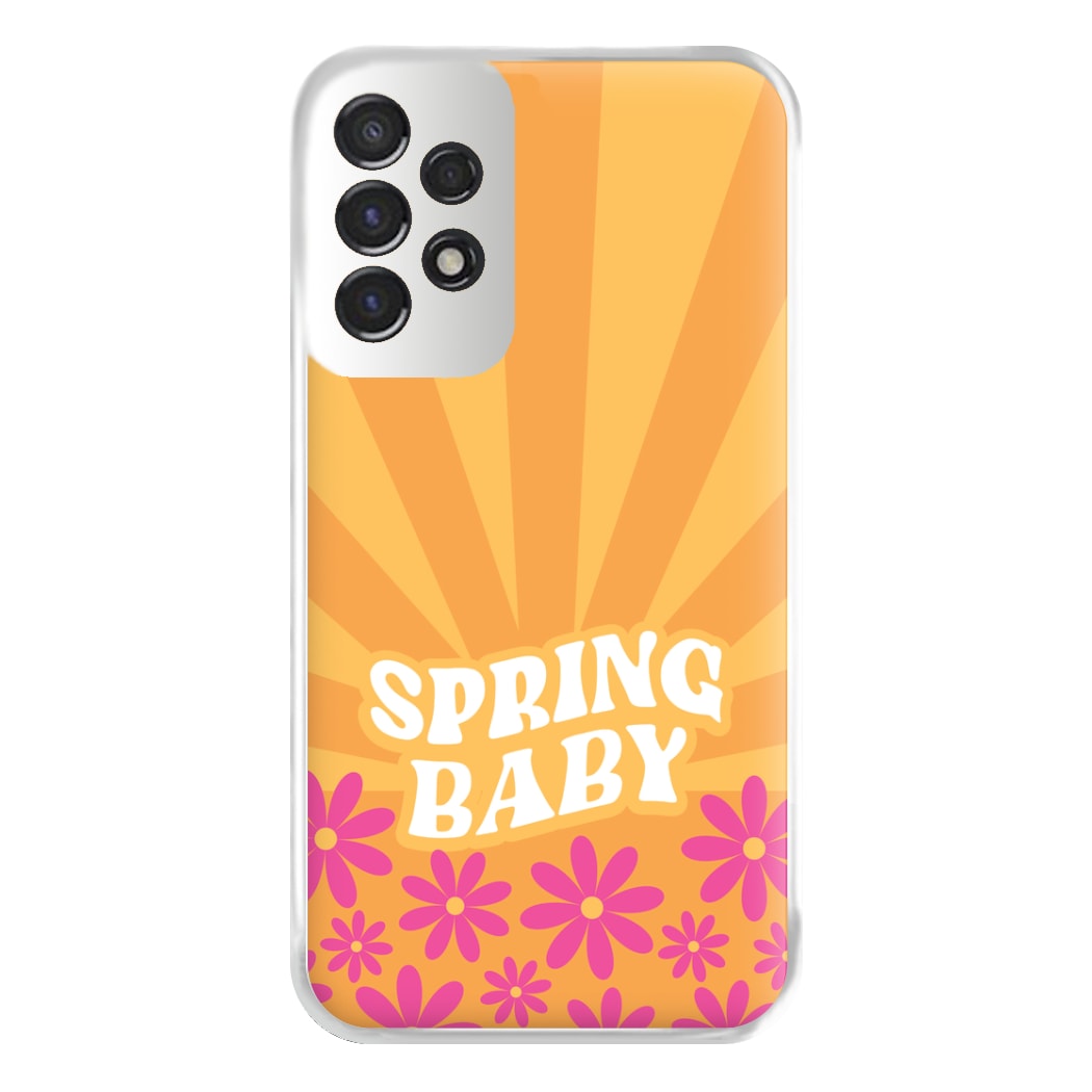 Spring Baby Retro Phone Case for Galaxy A53