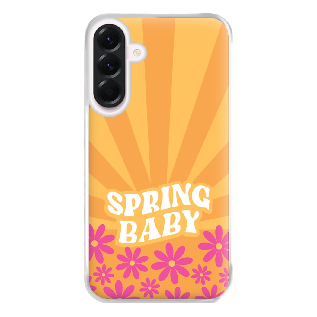 Spring Baby Retro Phone Case for Galaxy A36