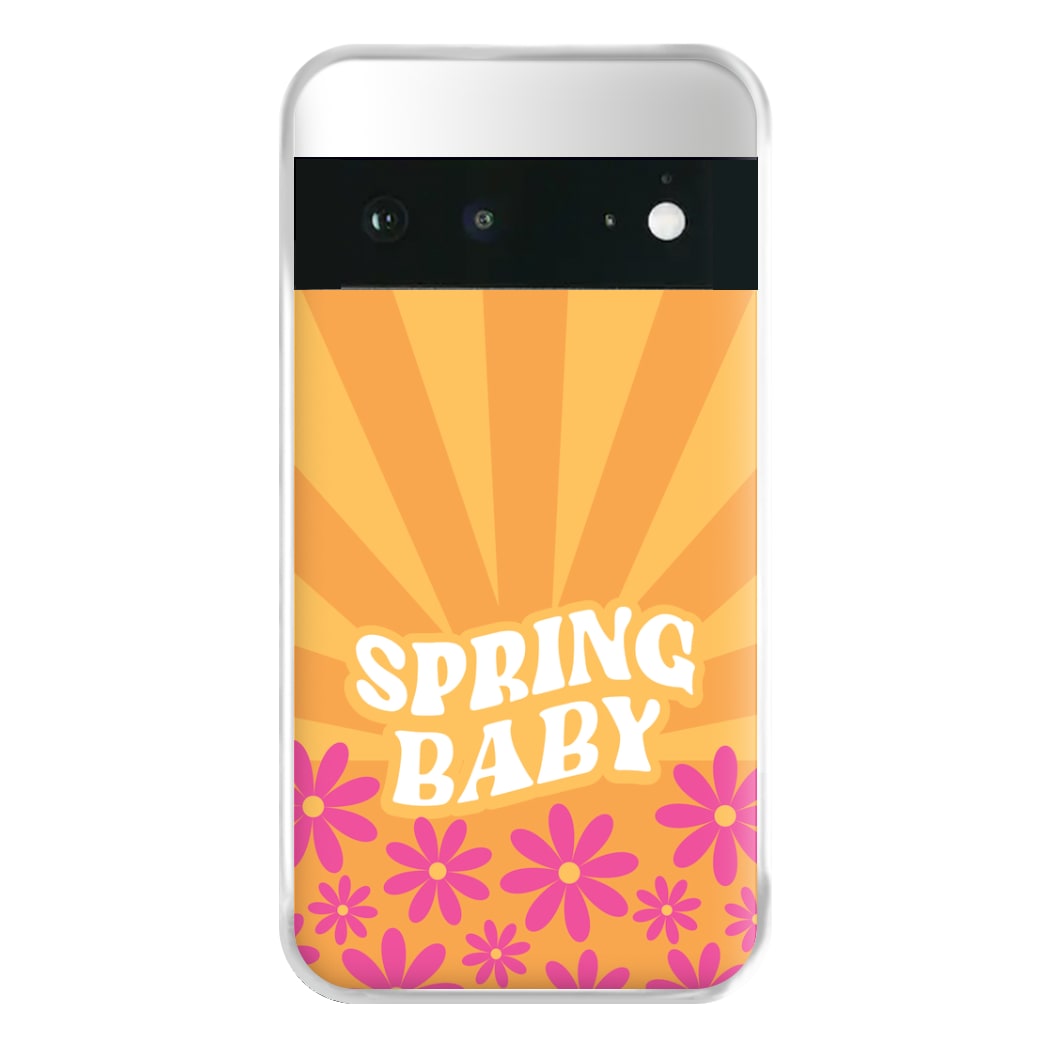 Spring Baby Retro Phone Case for Google Pixel 6a