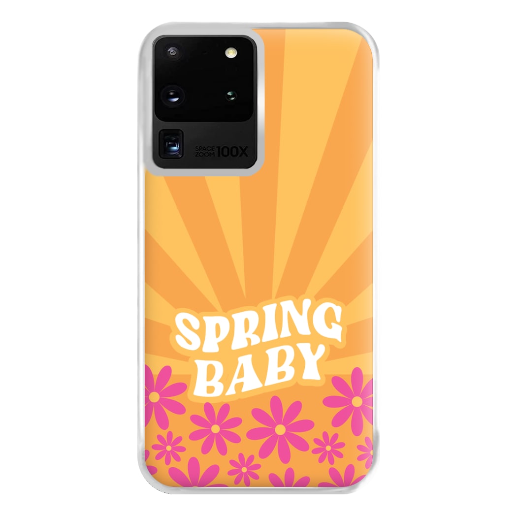 Spring Baby Retro Phone Case for Galaxy S20 Ultra