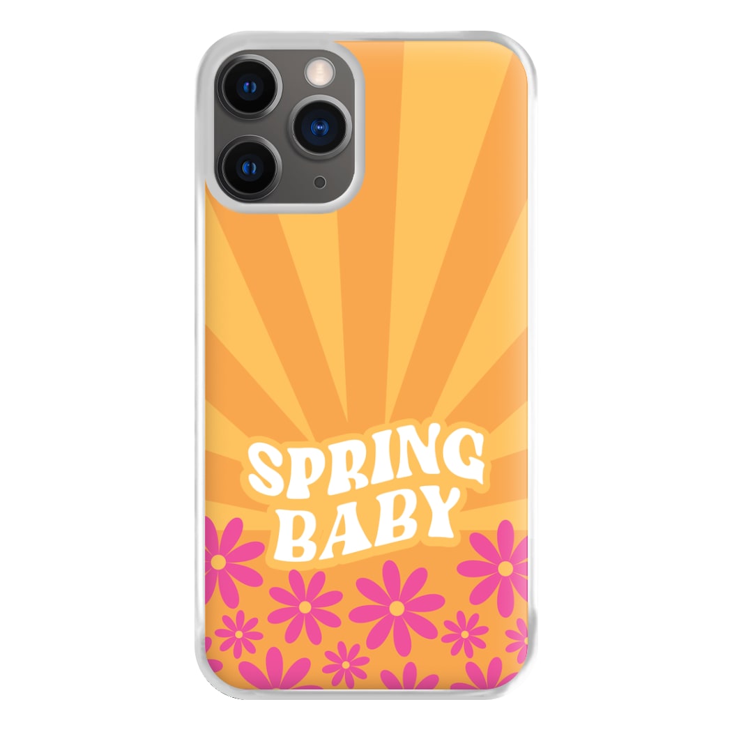 Spring Baby Retro Phone Case for iPhone 12 Pro Max