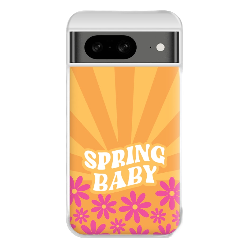 Spring Baby Retro Phone Case for Google Pixel 8