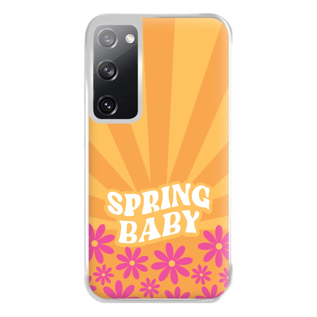 Spring Baby Retro Phone Case for Galaxy S20