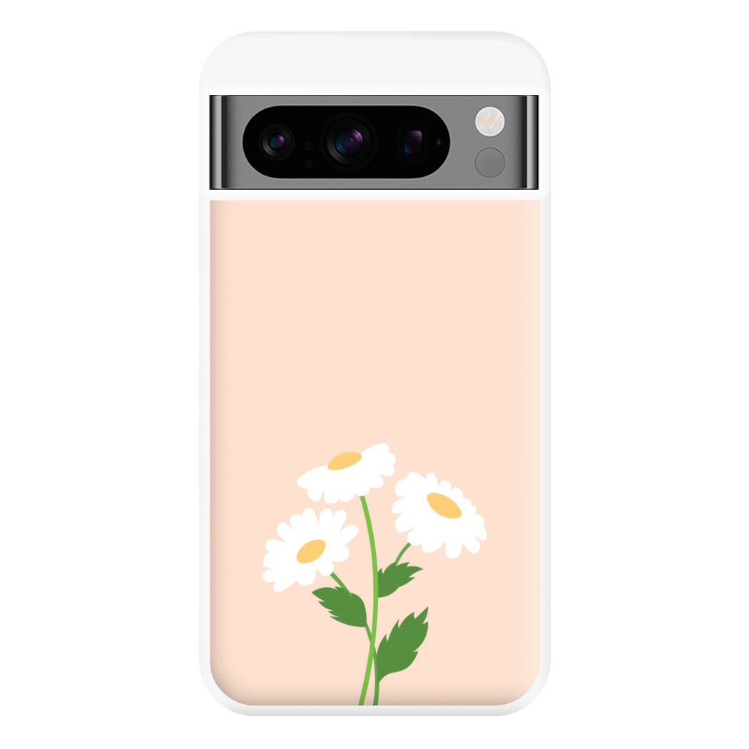 Peach And Dasies Phone Case for Google Pixel 8 Pro