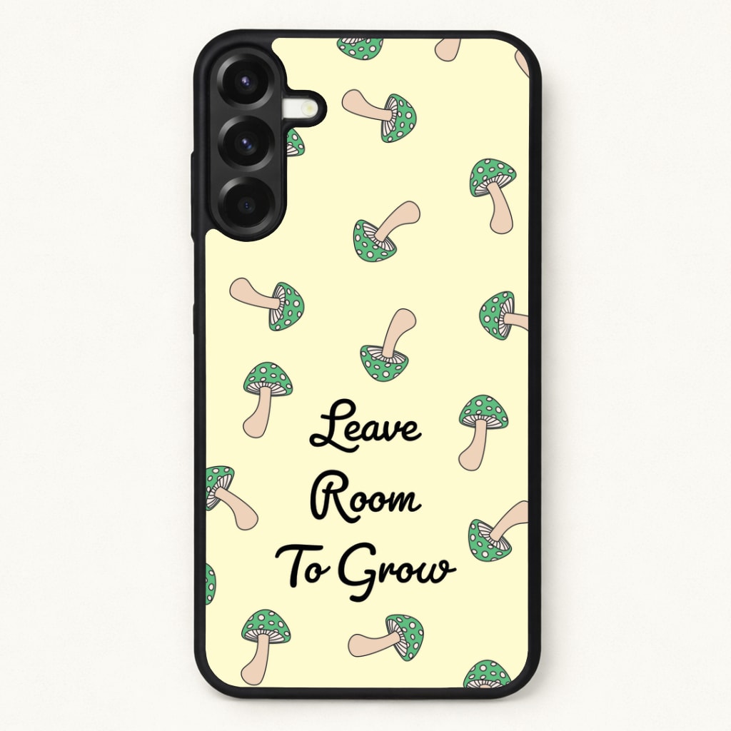 Leave Room To Go Mushroom Pattern Phone Case for Galaxy A37