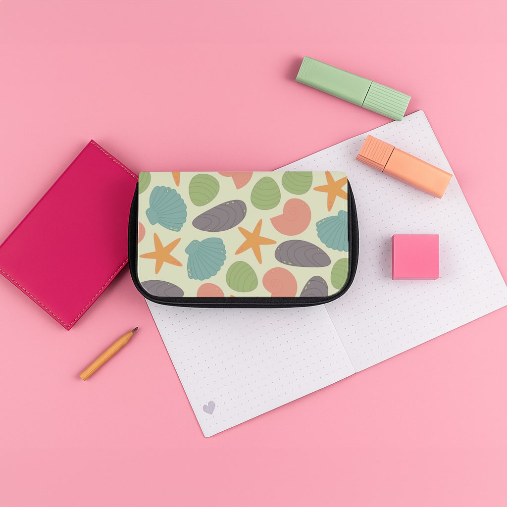 Seashells Pattern 1 Pencil Case