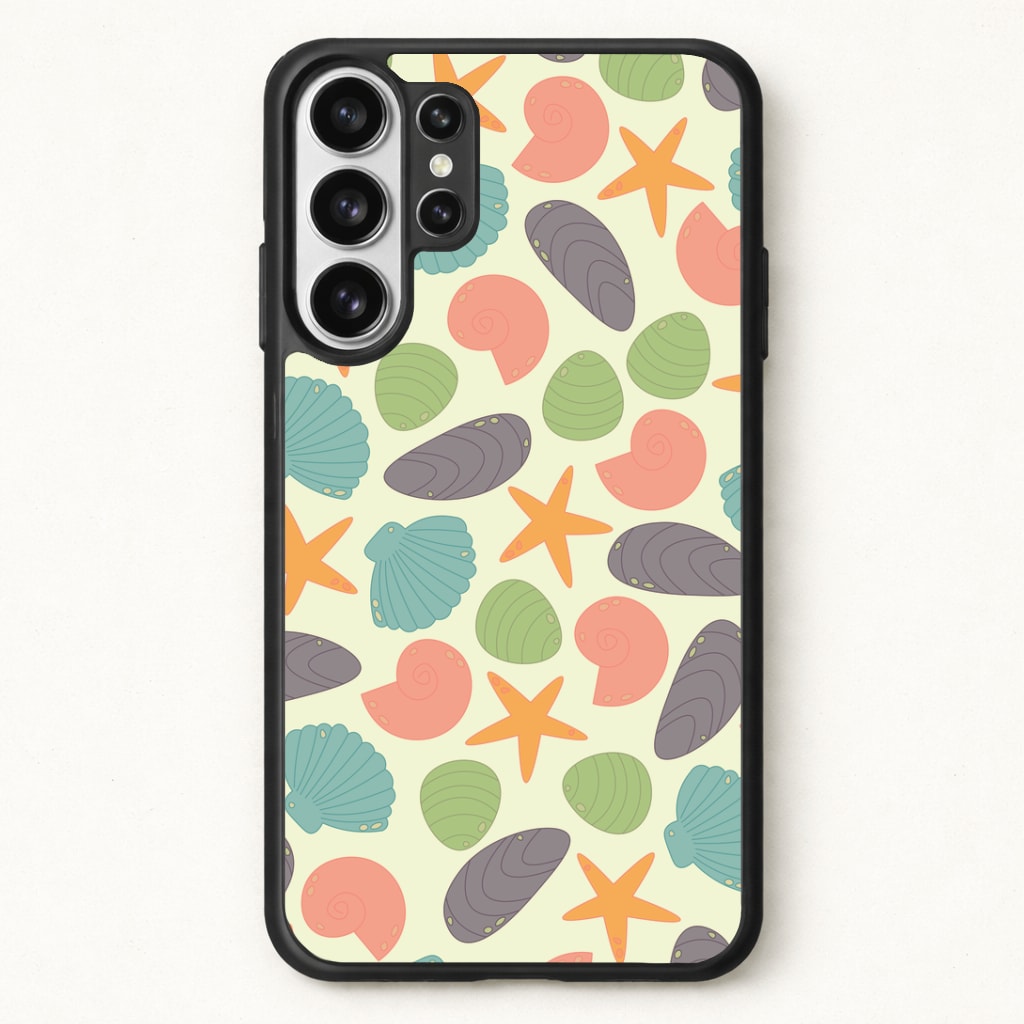 Seashells Pattern 1 Phone Case for Galaxy S26 Ultra