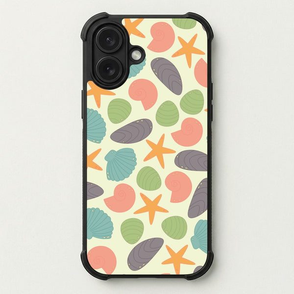 Seashells Pattern 1 Phone Case — Bumper case