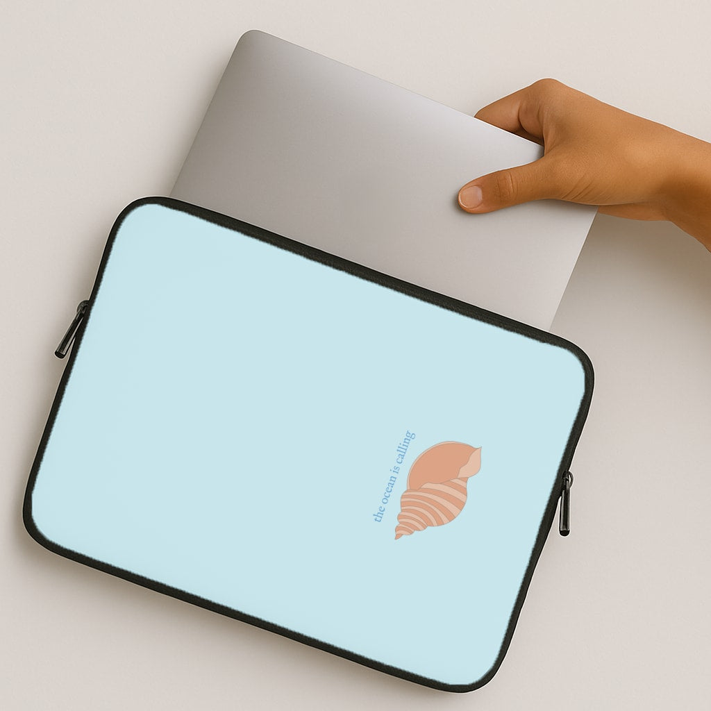 The Ocean Is Calling - Seashells MacBook Case