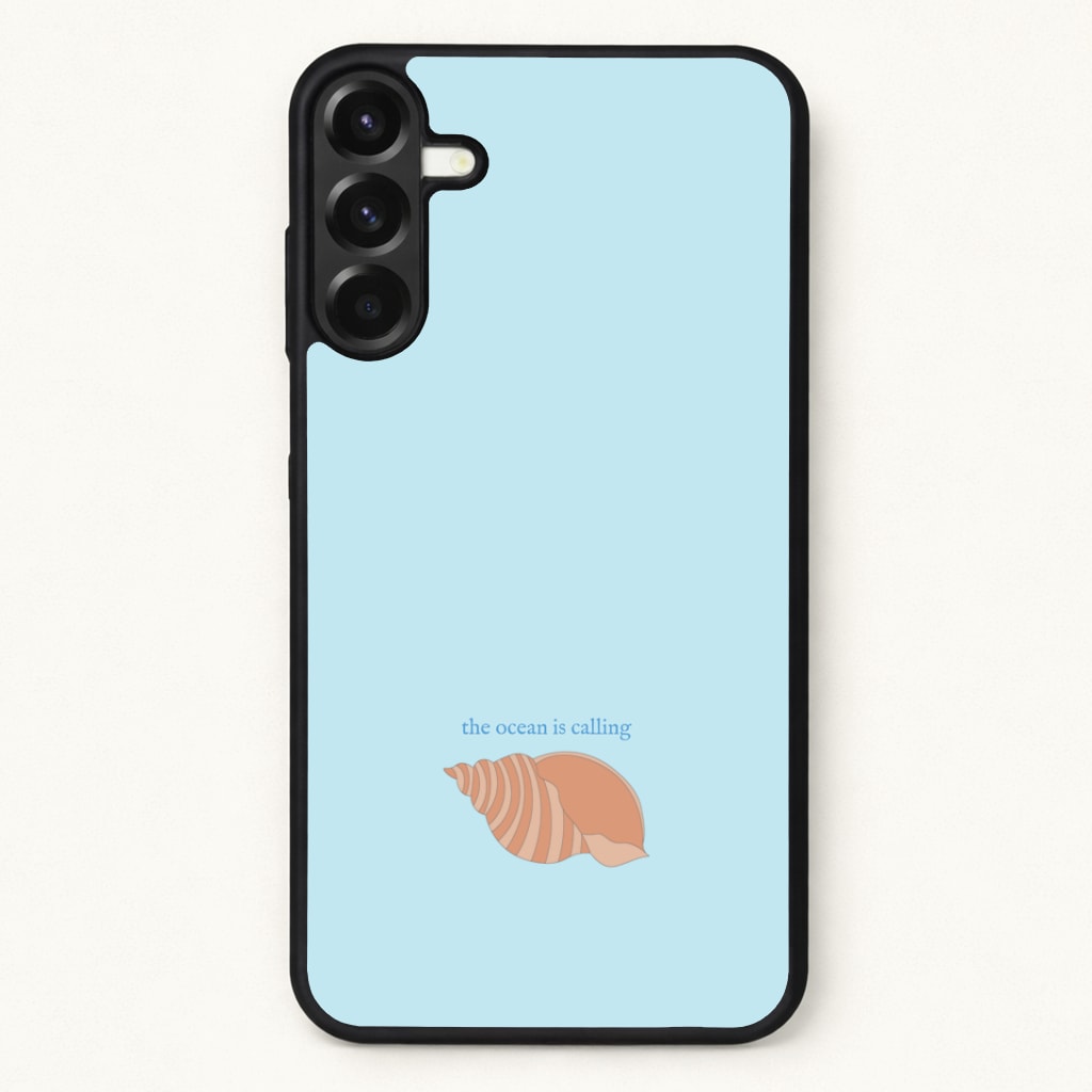 The Ocean Is Calling - Seashells Phone Case for Galaxy A17