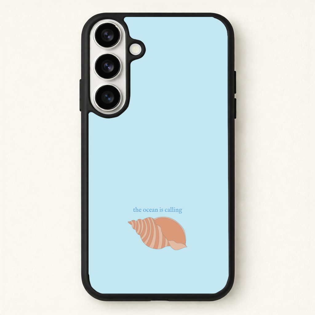 The Ocean Is Calling - Seashells Phone Case for Galaxy S26