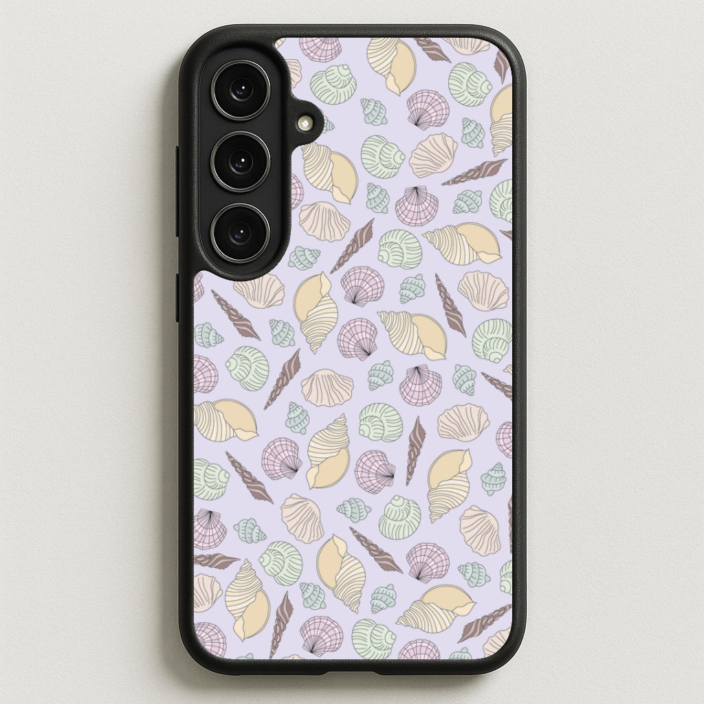 Seashells Pattern 7 Phone Case for Galaxy S25FE