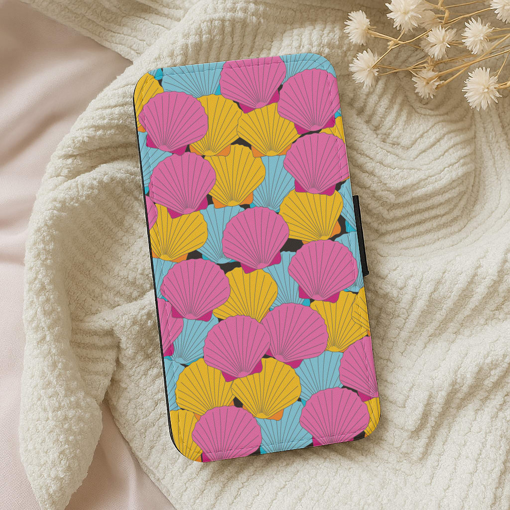 Seashells Pattern 9 Wallet Phone Case