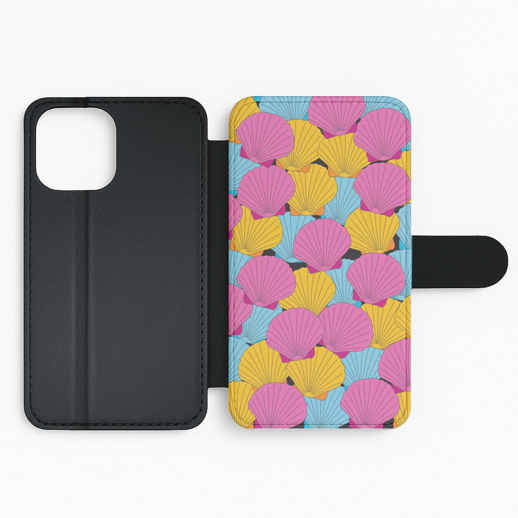 Seashells Pattern 9 Flip Phone Case