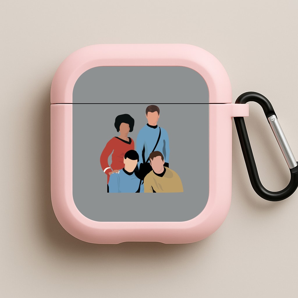 Characters Pink AirPods Case
