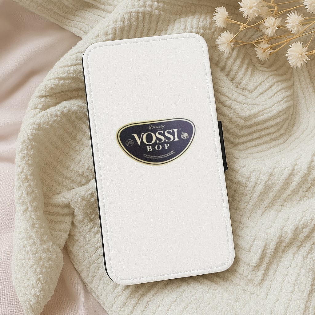 White Vossi BOP - Stormzy Wallet Phone Case