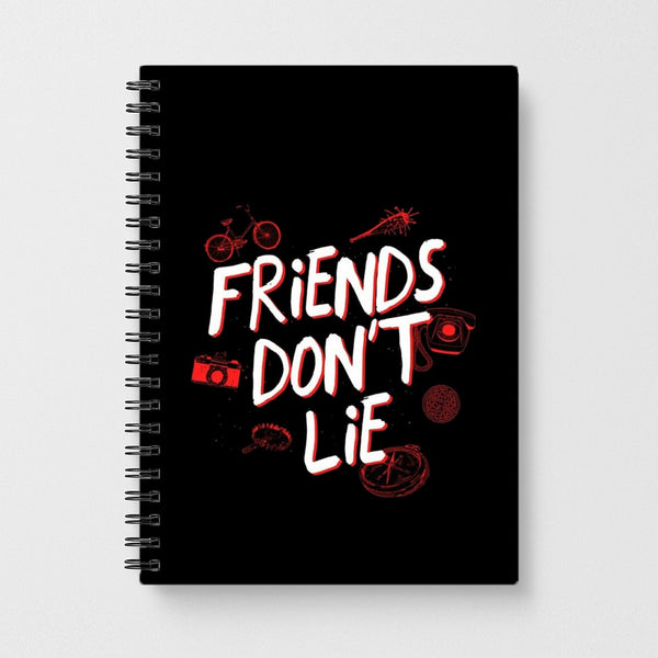 Friends Don't Lie - Stranger Things Notebook - Fun Cases