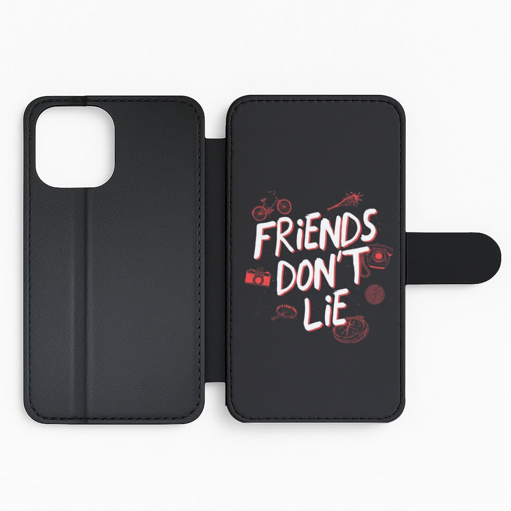 Friends Don't Lie Flip Phone Case