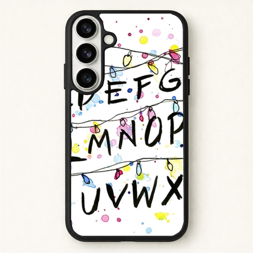 Stranger Wall Lights Phone Case for Galaxy S26