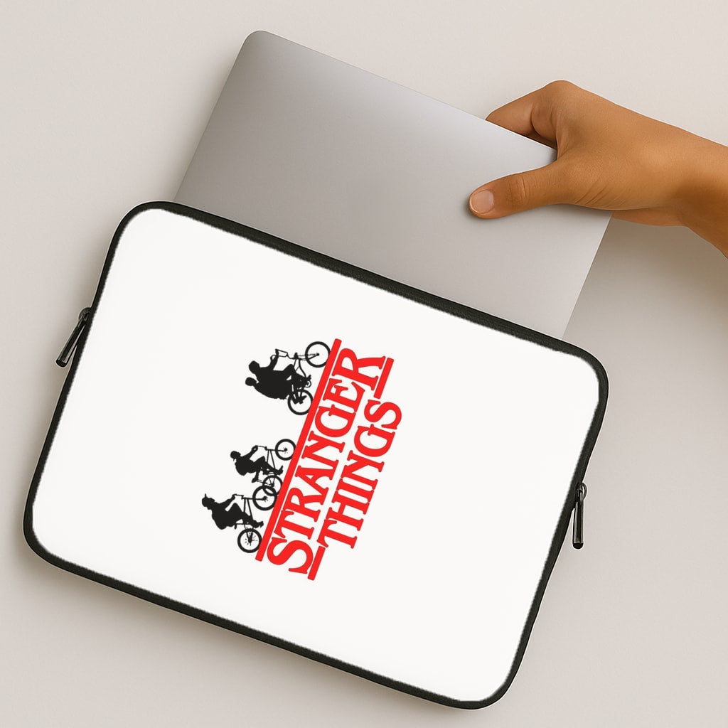 Stranger Cycling Logo MacBook Case