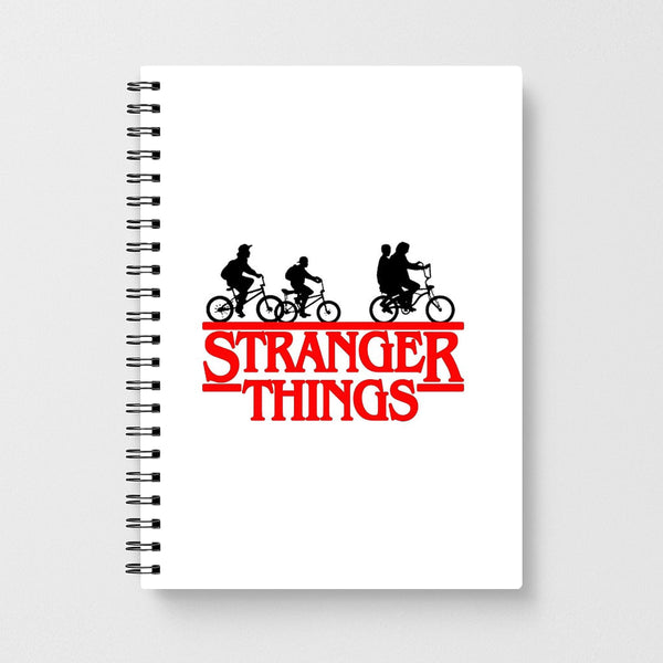 Stranger Things Cycling Logo Notebook - Fun Cases