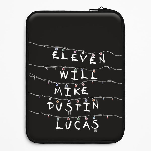 Eleven, Will, Mike, Dustin & Lucas Universal Laptop Sleeve