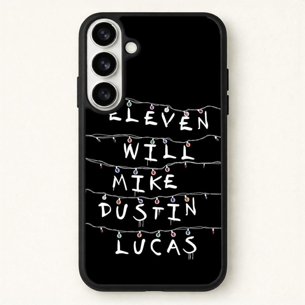 Eleven, Will, Mike, Dustin & Lucas Phone Case for Galaxy S26
