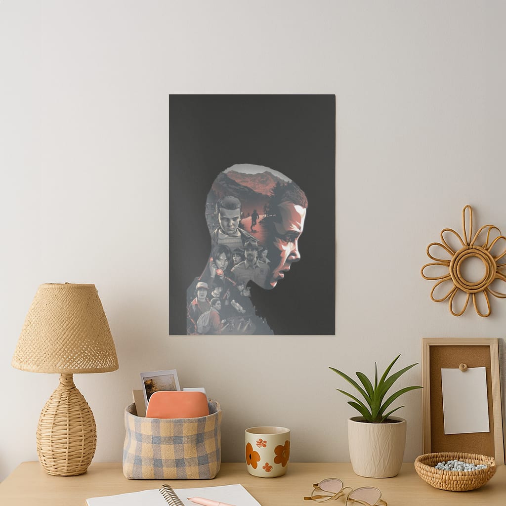 World of Upside Down Art Print