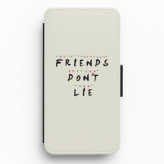 Friends Don't Lie Lights Flip / Wallet Phone Case