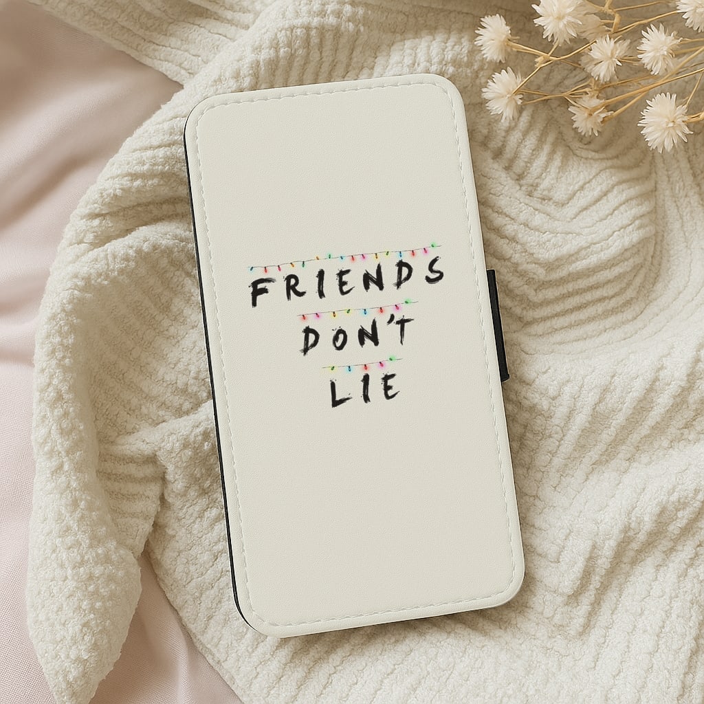 Friends Don't Lie Lights Wallet Phone Case