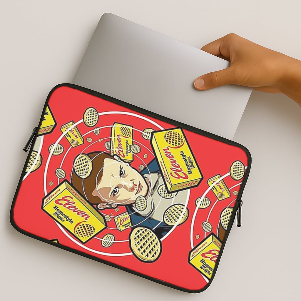 Eleven and Waffles MacBook Case