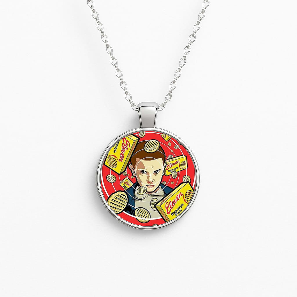 Eleven and Waffles Necklace