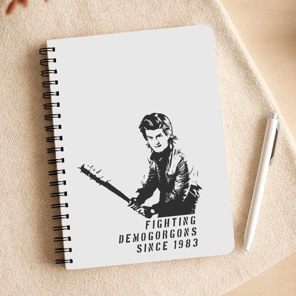 Fighting Demogorgons Since 1983 Notepad