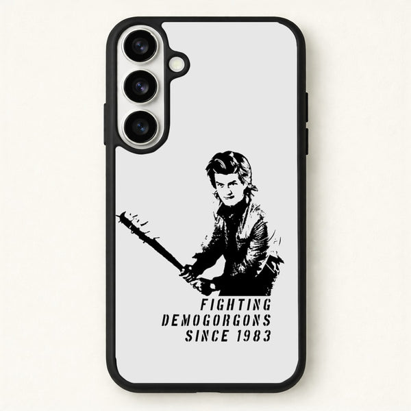 Fighting Demogorgons Since 1983 Phone Case for Galaxy S26 Plus
