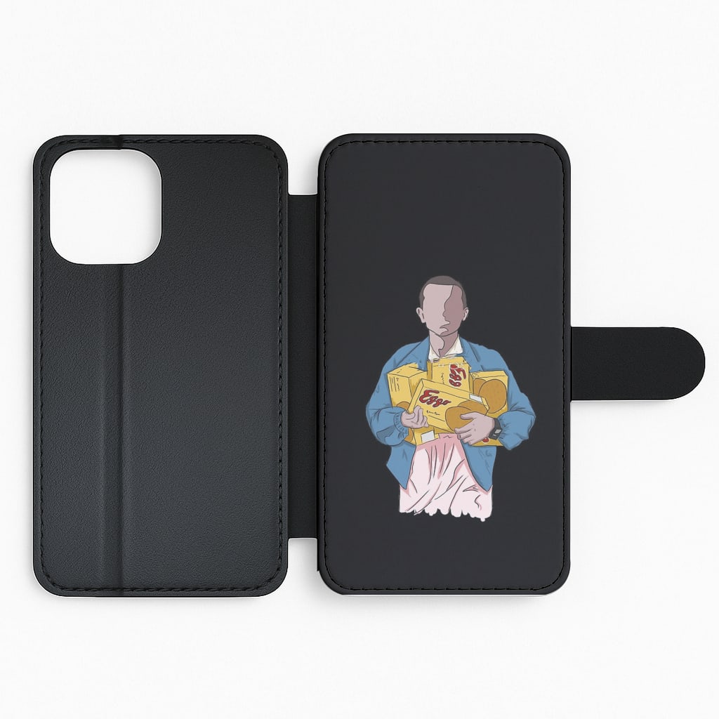 Eleven Faceless Cartoon Flip Phone Case
