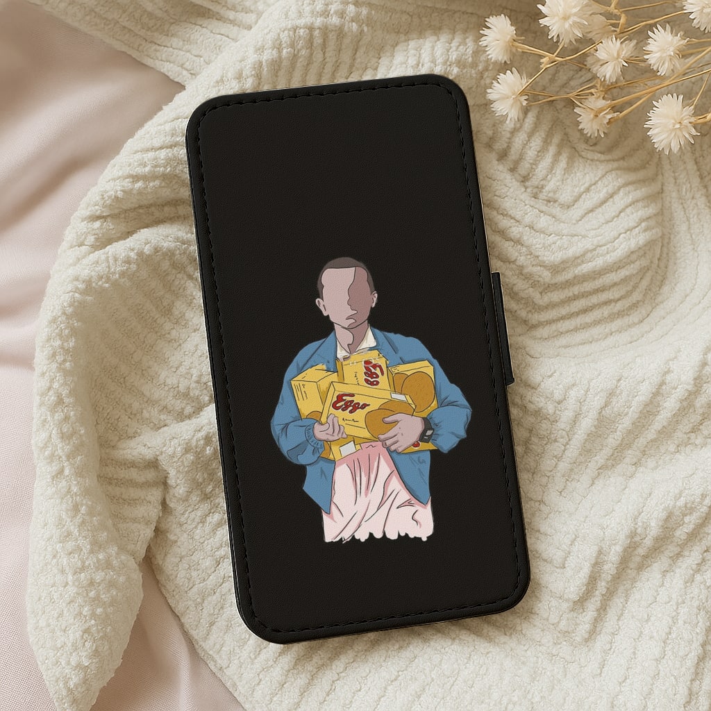 Eleven Faceless Cartoon Wallet Phone Case