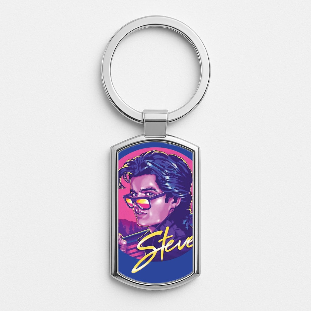 Silver Metal Keyring