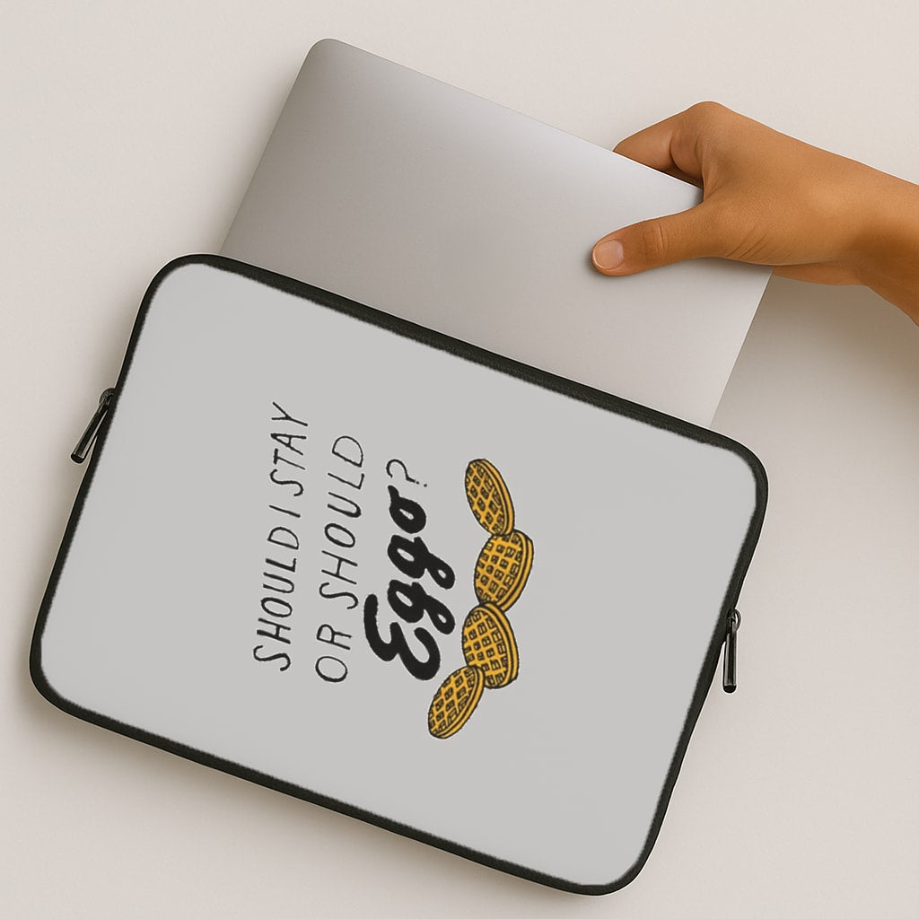 Should I Stay Or Should I Eggo MacBook Case