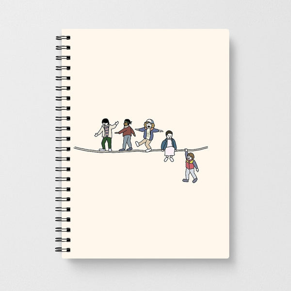 Stranger Things Acrobats Notebook - Fun Cases