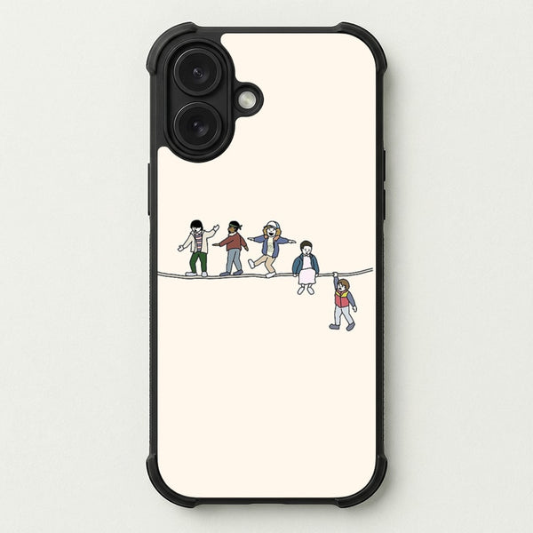 Stranger Acrobats Phone Case — Bumper case