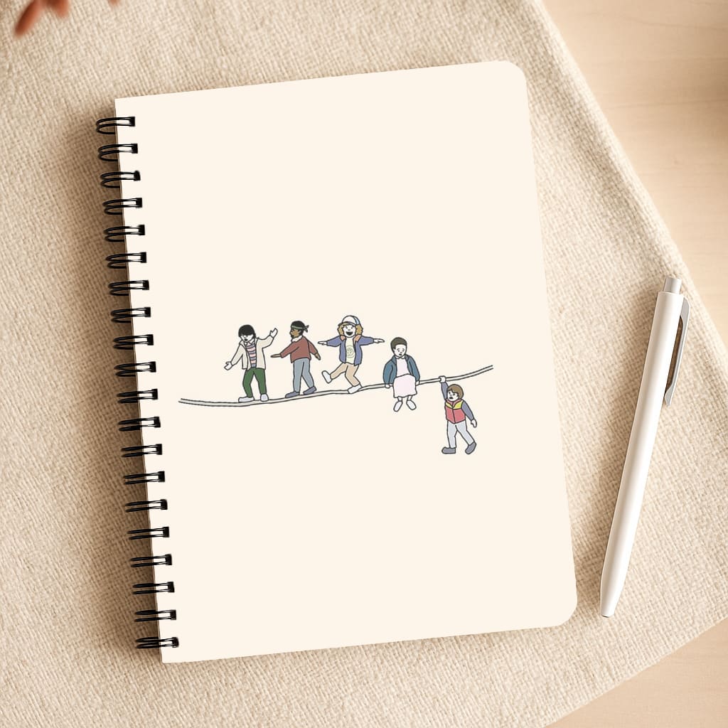 Stranger Acrobats Notepad