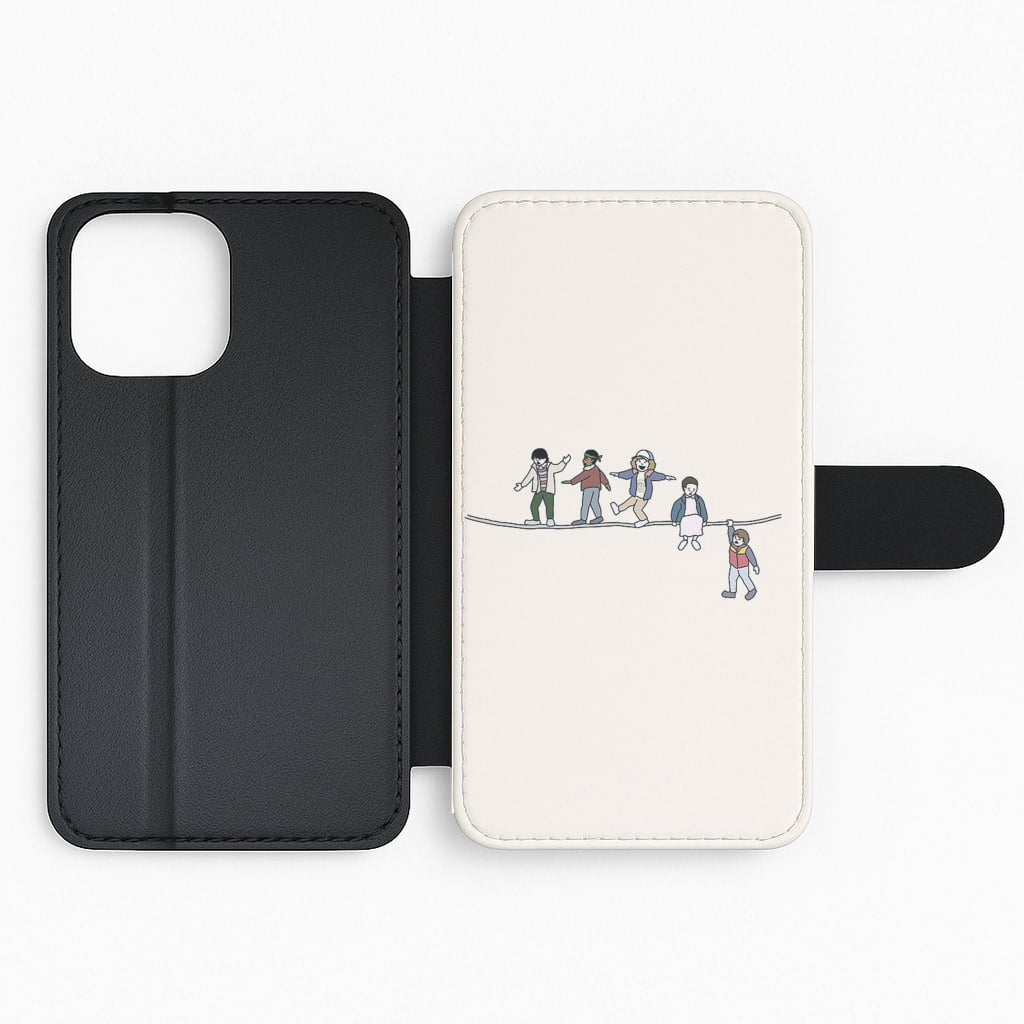 Stranger Acrobats Flip Phone Case