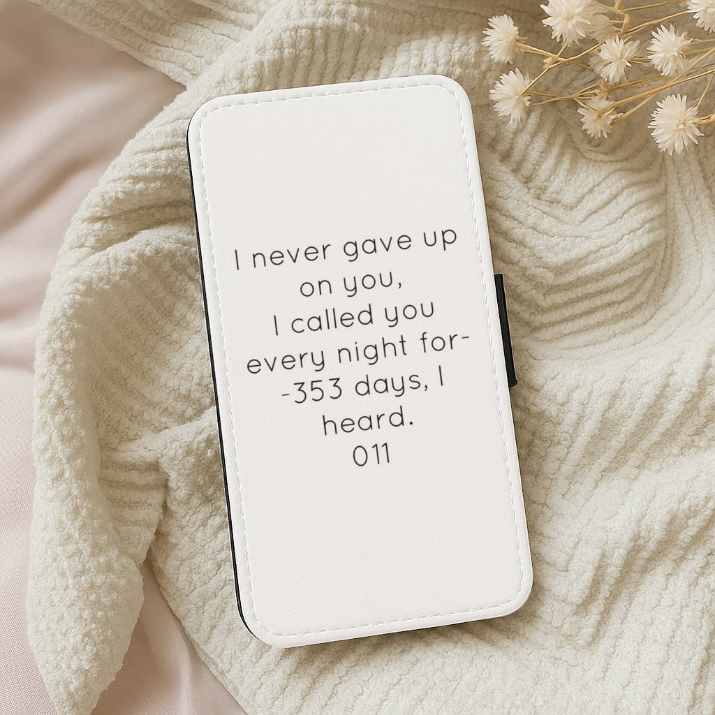 I Heard 011 - Stranger Things Flip Wallet Phone Case