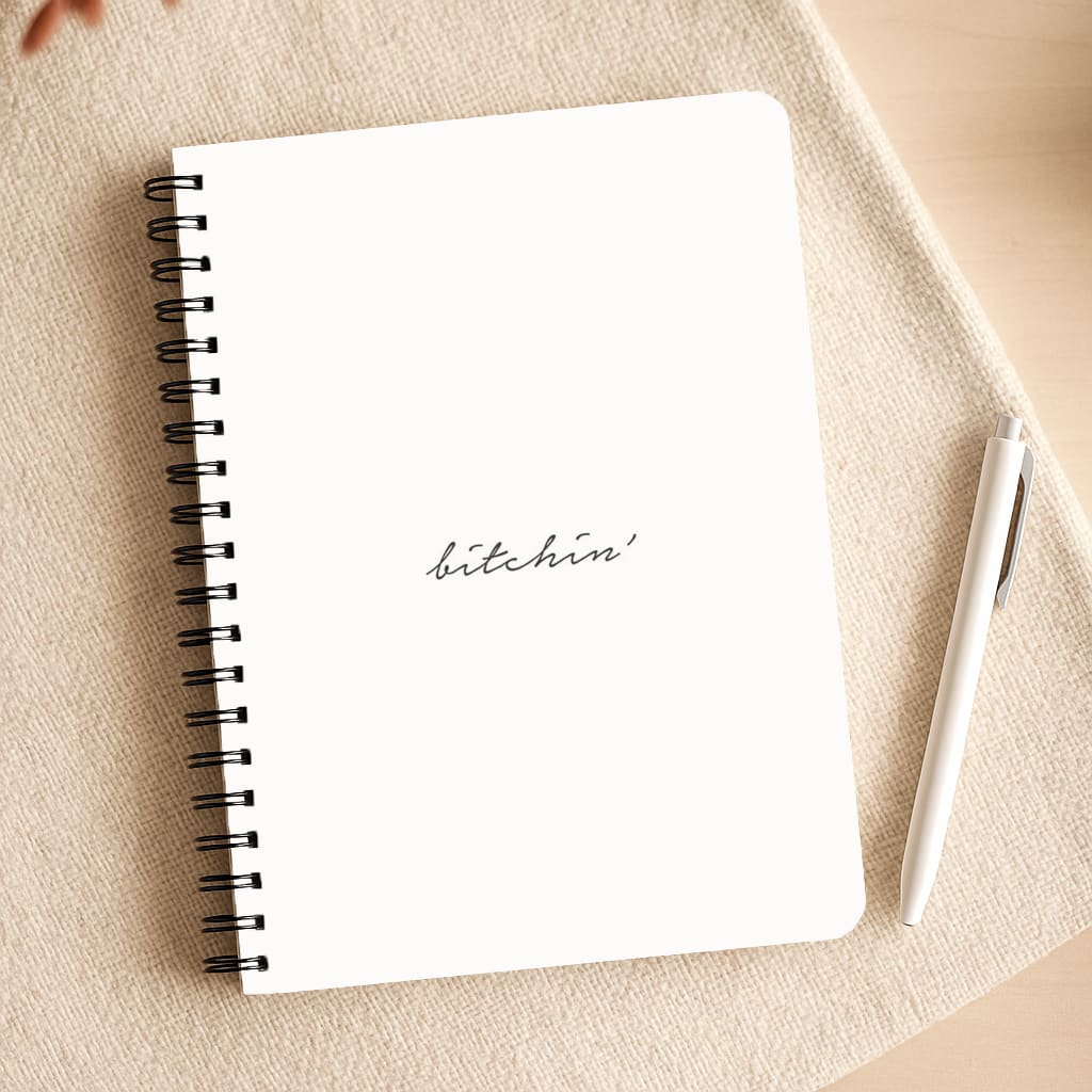 Bitchin' - White Stranger Notepad