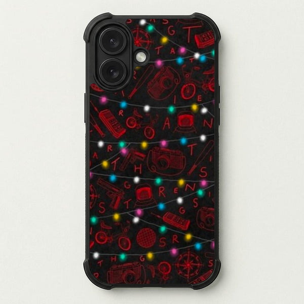 Stranger Red Illustrations Phone Case — Bumper case