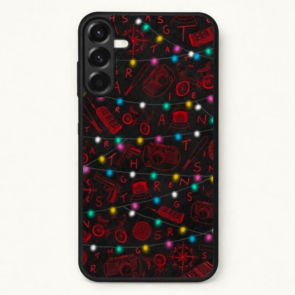 Stranger Red Illustrations Phone Case for Galaxy A57