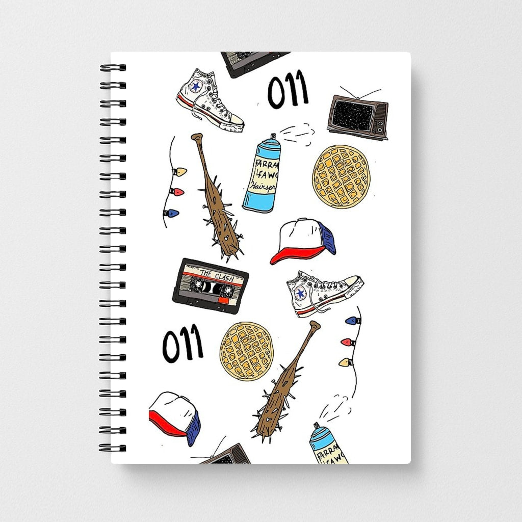 Stranger Things Drawings Notebook - Fun Cases