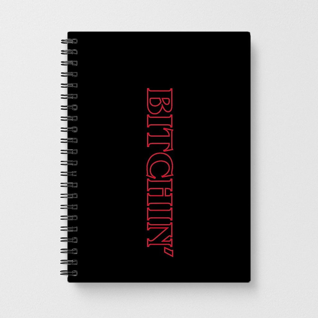 Stranger Things Bitchin' Logo Notebook - Fun Cases