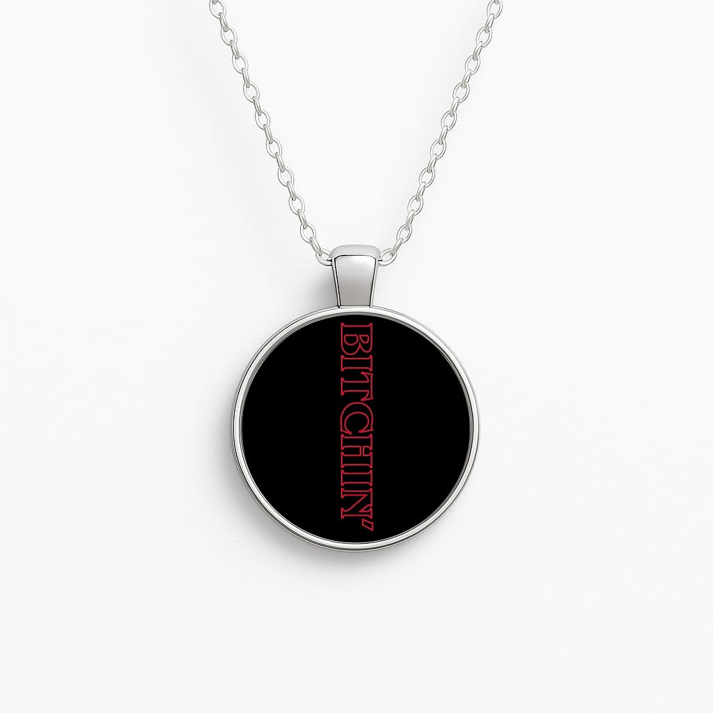 Stranger Bitchin' Logo Necklace
